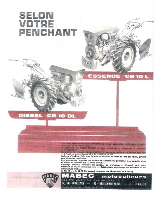 Publicité CB10