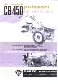 Publicité CB450